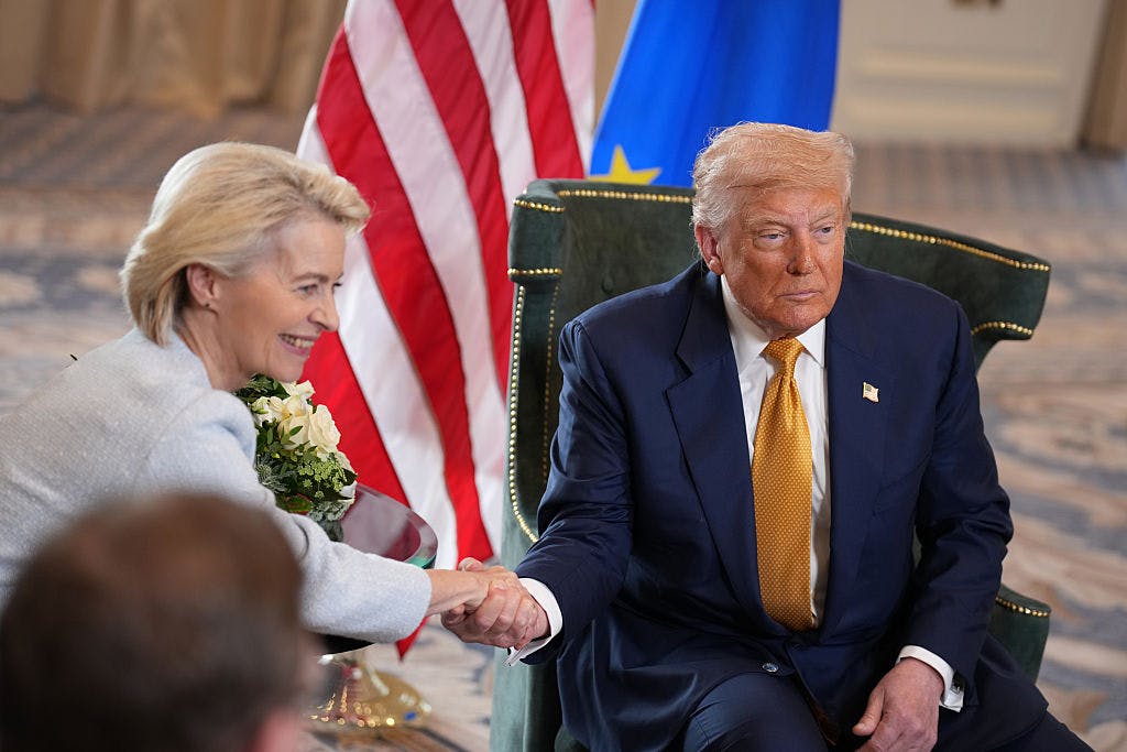 E.U. To Suspend Retaliatory Tariff On U.S. For Six Months As Massive Trade Deal Is Finalized