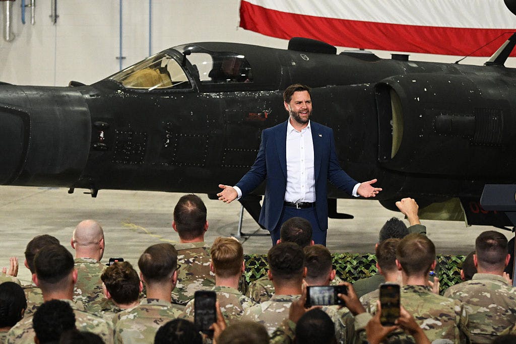 Vance To Troops In UK: Make It Our Mission To Bring Peace To Europe