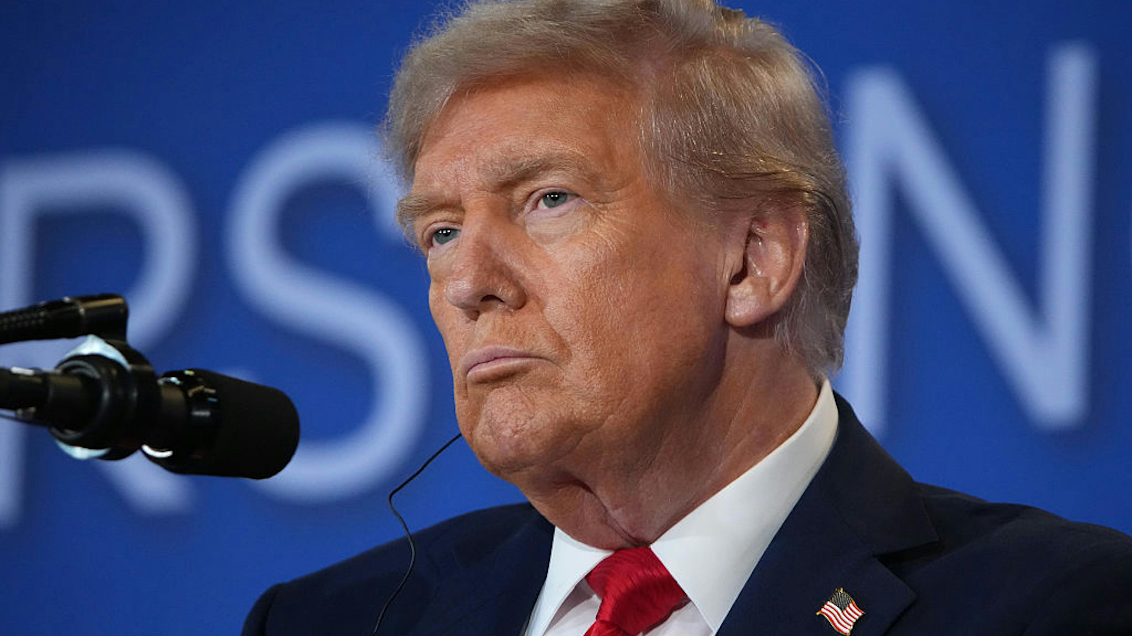 Trump Says He’s ‘Totally In Favor’ Of Revoking ABC, NBC Broadcast Licenses