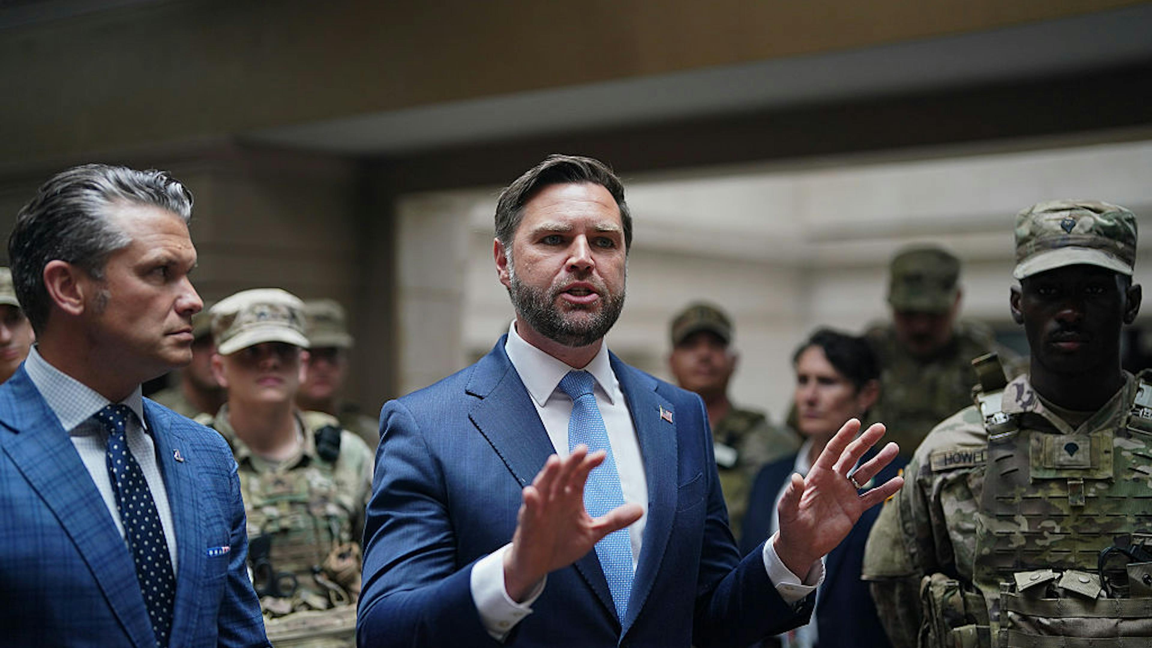 JD Vance Shuts Down Reporter Who Demands ‘Evidence’ Of D.C.’s Crime Problem