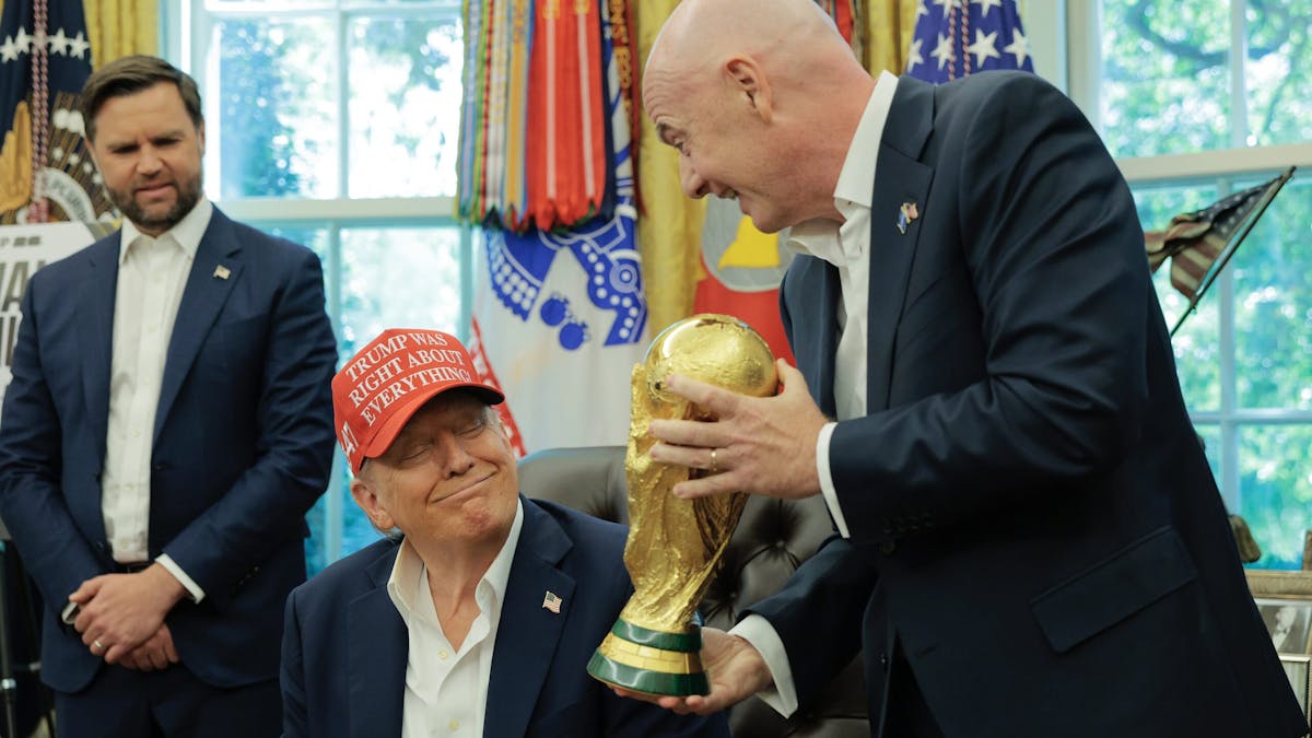NextImg:Trump Threatens To Pull World Cup Matches From Liberal City Over Safety Concerns