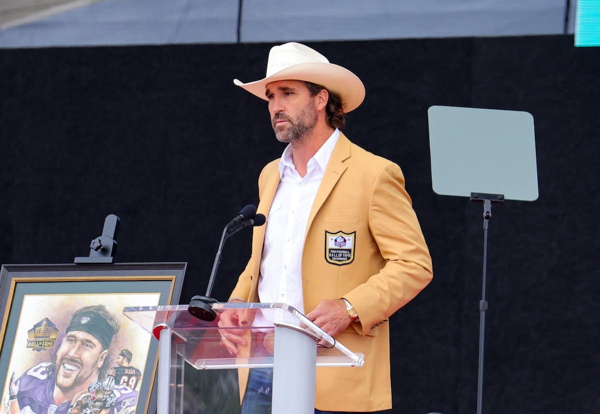 NFL Hall of Famer Jared Allen Puts Faith And Family First In Powerful Induction Speech