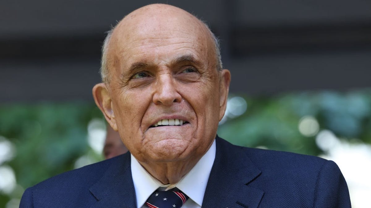NextImg:Rudy Giuliani Hospitalized After Vehicle ‘Struck From Behind At High Speed’