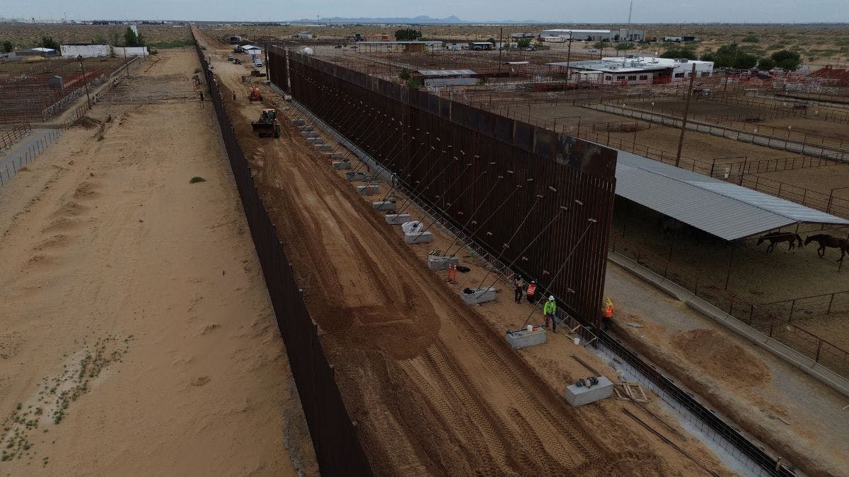 NextImg:Border Wall Supplies Sold Off By Biden To Be Returned To Trump Admin
