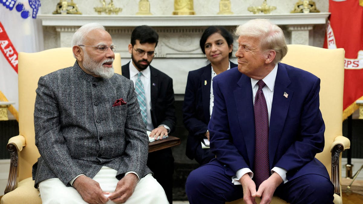 NextImg:Trump Says His Tough Trade Stance Is Working In Stand-Off With India
