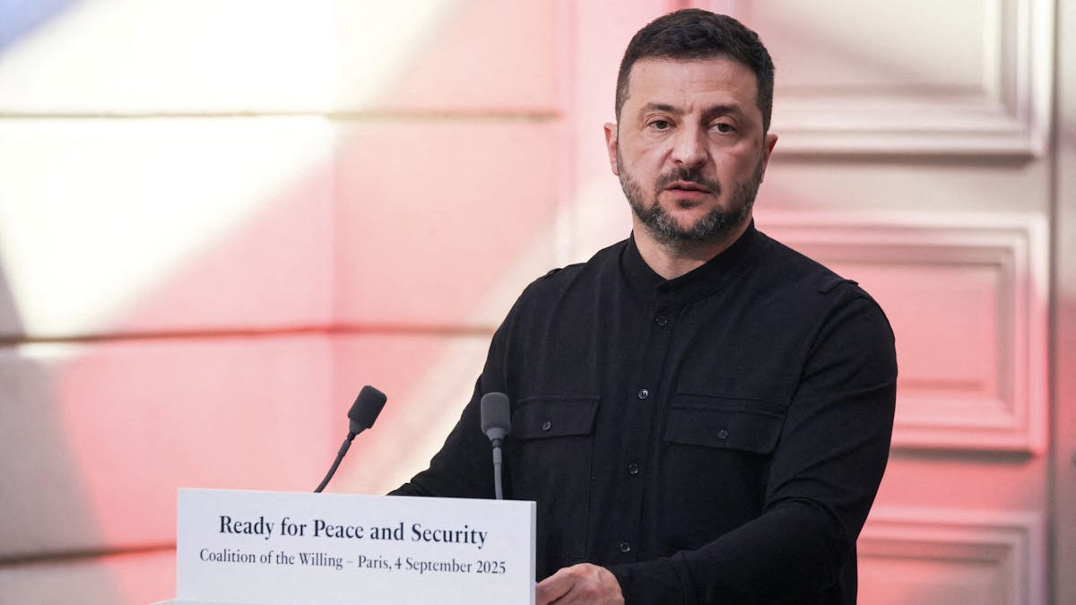 NextImg:Zelensky: Russian Airstrike On Ukrainian Village Kills More Than 20