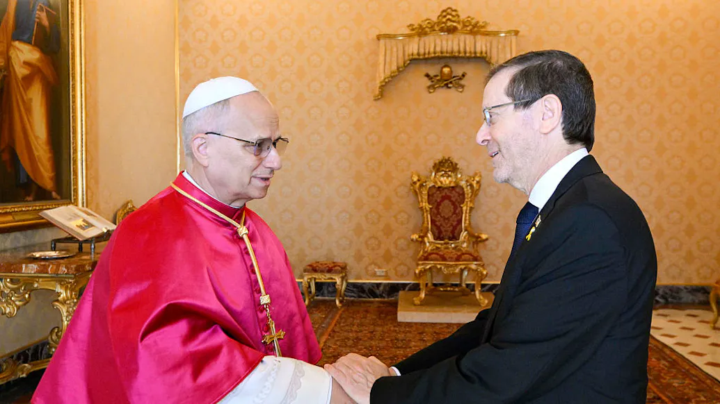Vatican Emphasizes Release Of Hostages In Meeting Between Israeli President And Pope Leo XIV