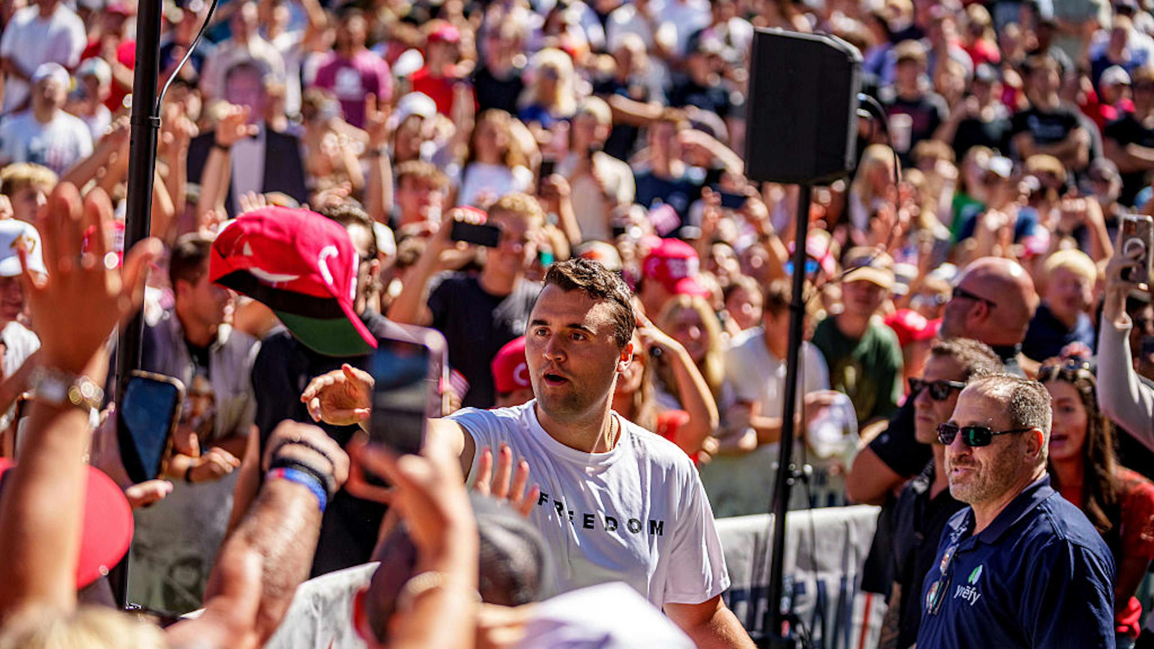 The Last Questions Charlie Kirk Answered Were About A Trans Gun Ban. That Initiative Is Stalled.