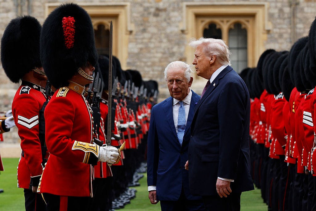 Trump Welcomed To Windsor Castle With Royal Carriage Procession For Unprecedented Visit