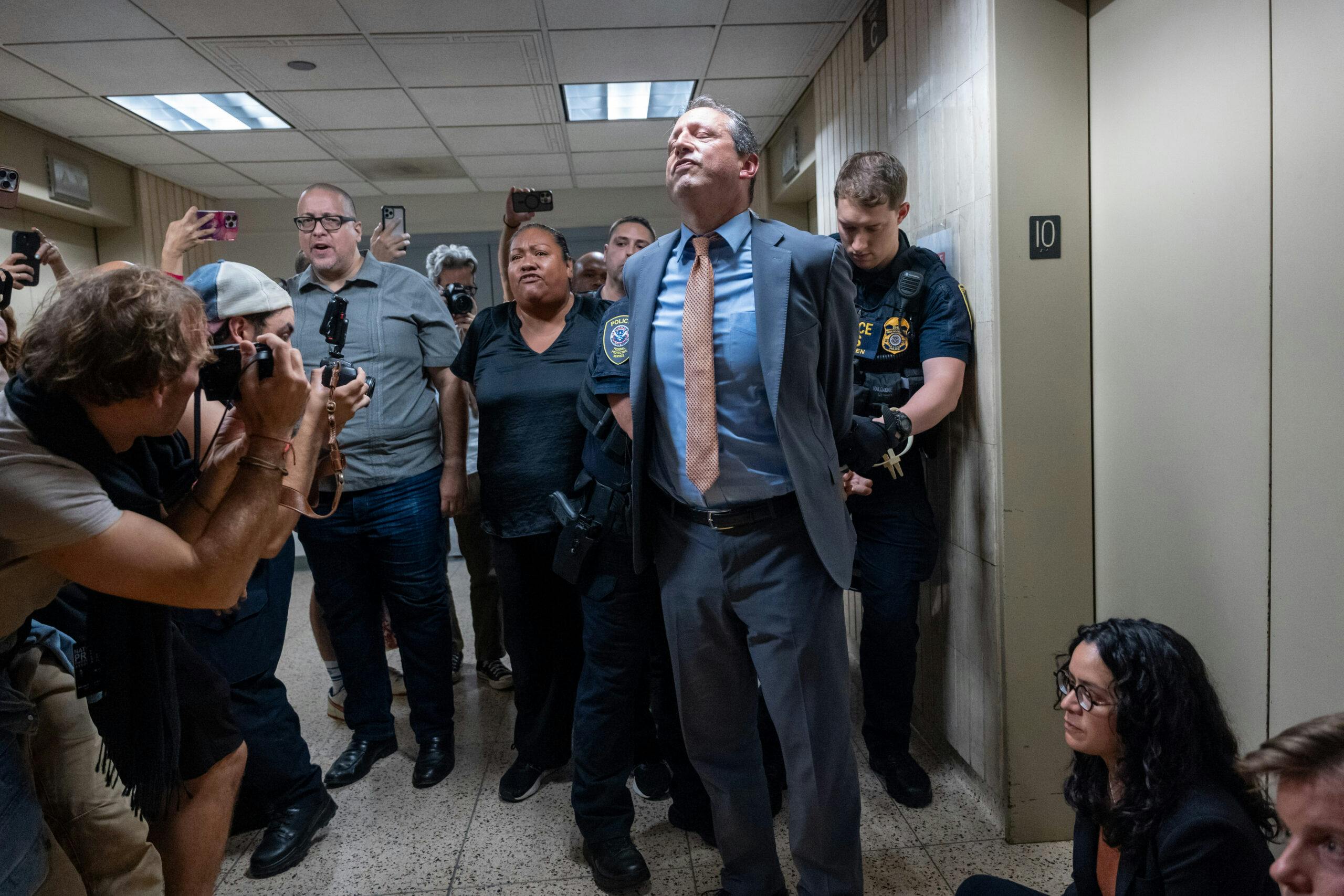 Dem Politicians Arrested For Attempt To Storm NYC ICE Facility Packed With Illegal Criminals