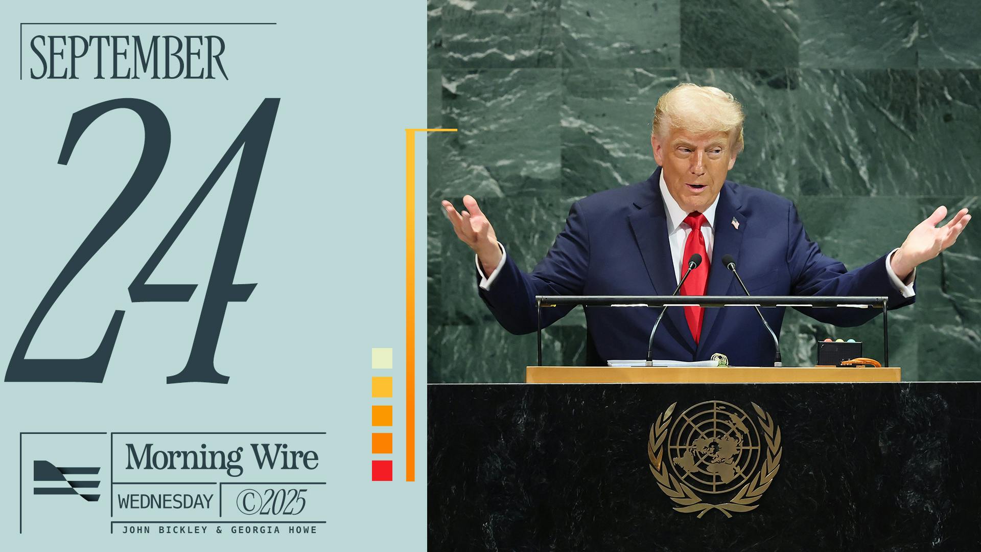 Morning Brief: Trump Torches UN Elites, Google Admits Censorship & Kimmel Plays The Victim