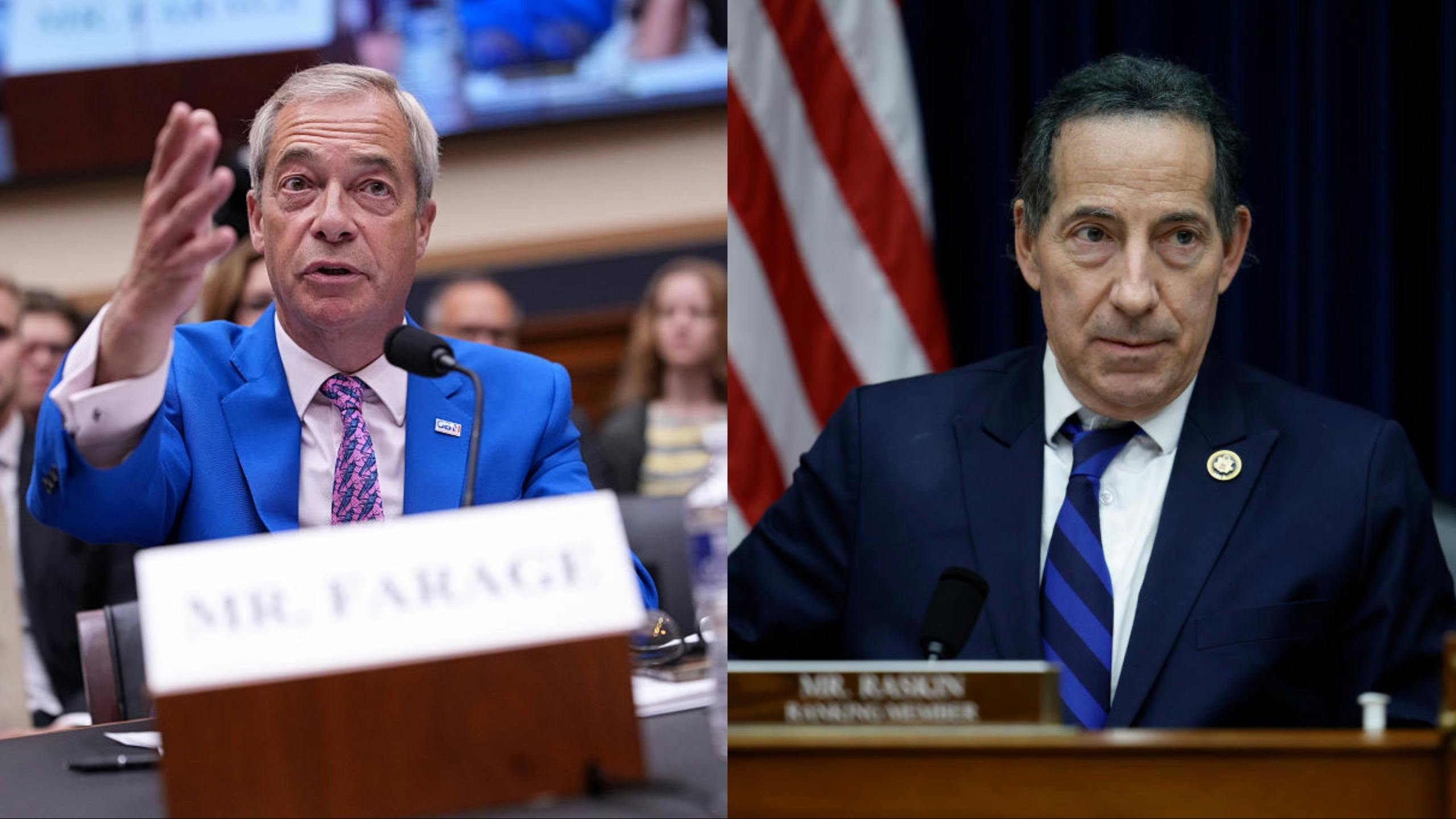 Nigel Farage Spars With Dems As He Warns About ‘Authoritarian’ Crackdown On Free Speech