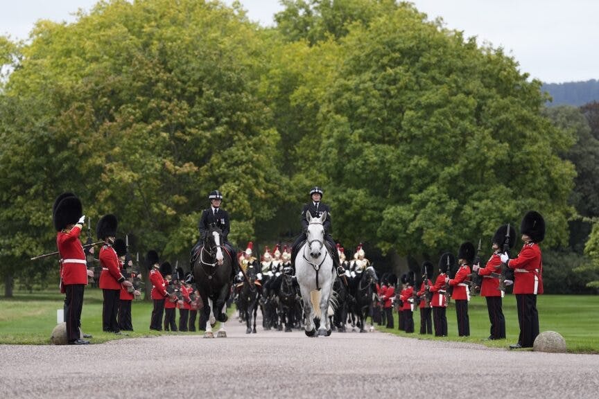 Military procession