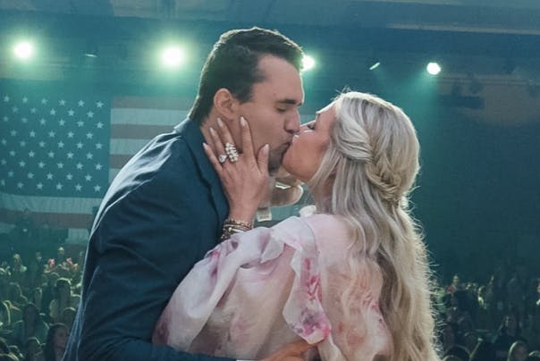 ‘We’ll Never Surrender’: Erika Kirk Gives Emotional, Fiery Address Following Husband’s Assassination