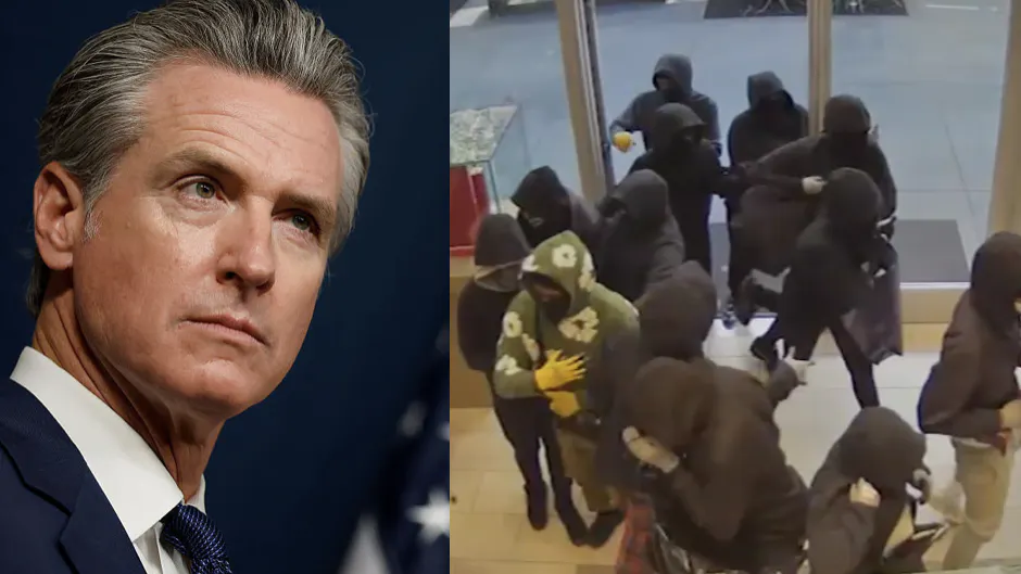 As Newsom Targets Federal Law Enforcement, California Sees Mob-Style Robbery Spike