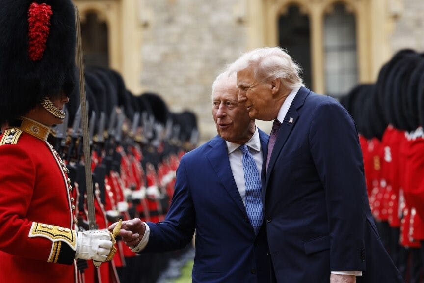 Trump and King Charles