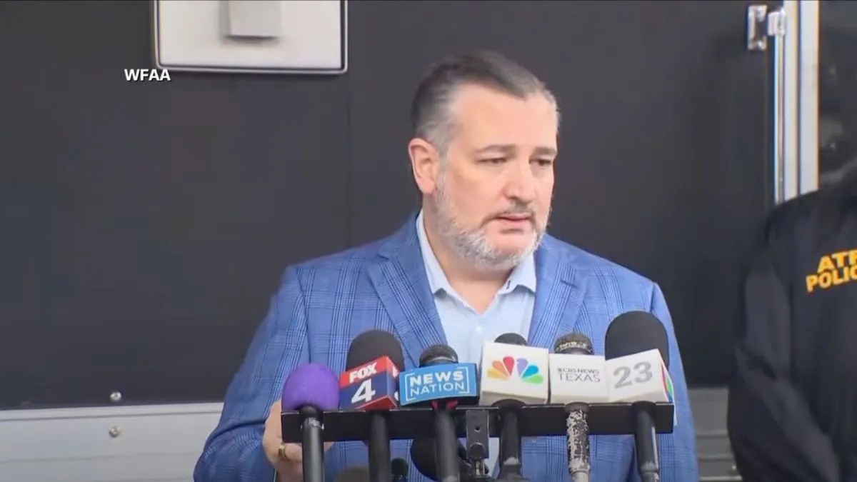 ‘This Needs To Stop’: Ted Cruz Slams Leftists’ ‘Rhetoric’ After Texas ICE Facility Shooting