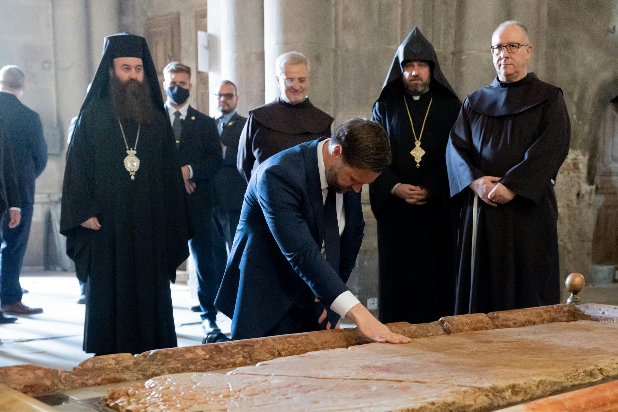 JD Vance Visits The Site Of Jesus Christ’s Death And Burial In Jerusalem