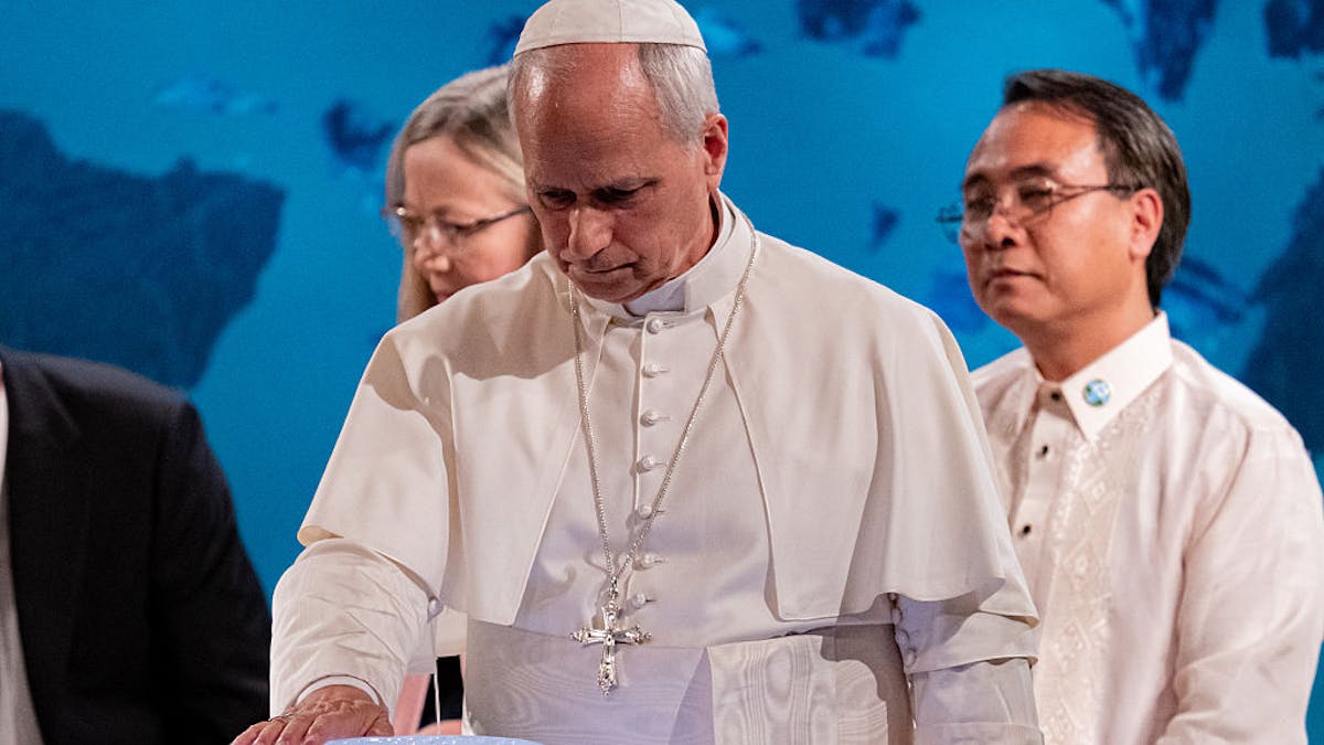 NextImg:The Pope Hosts Cringe ‘Climate Justice’ Event