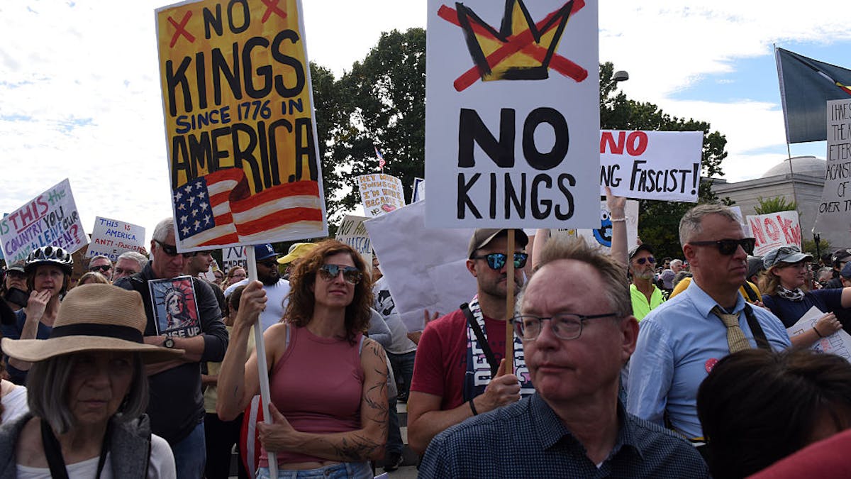 ‘No Kings’ Protest Turns Into A Rallying Cry For Political Violence