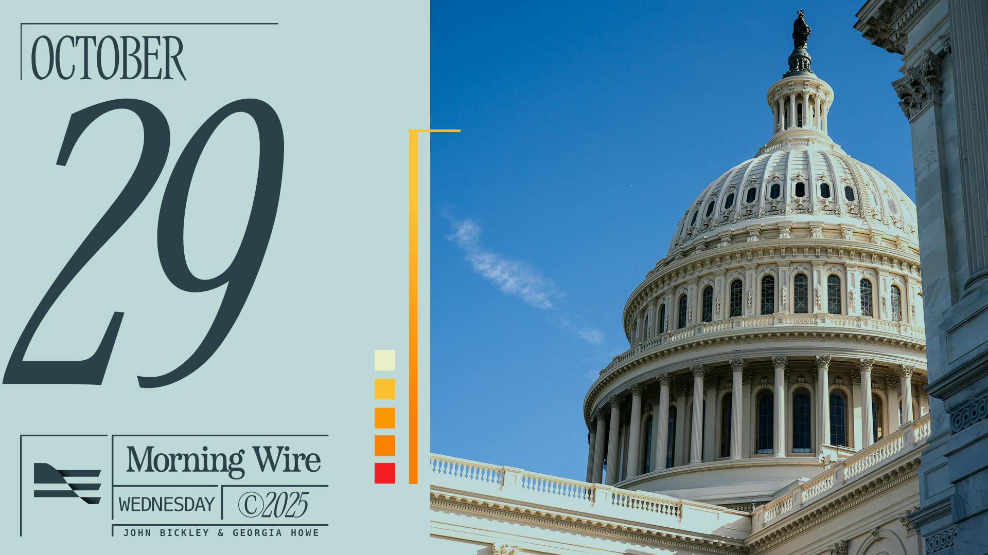 Morning Brief: Congress Targets Left-Wing Violence, ICE Leadership Shake-Up, & Mamdani Slips