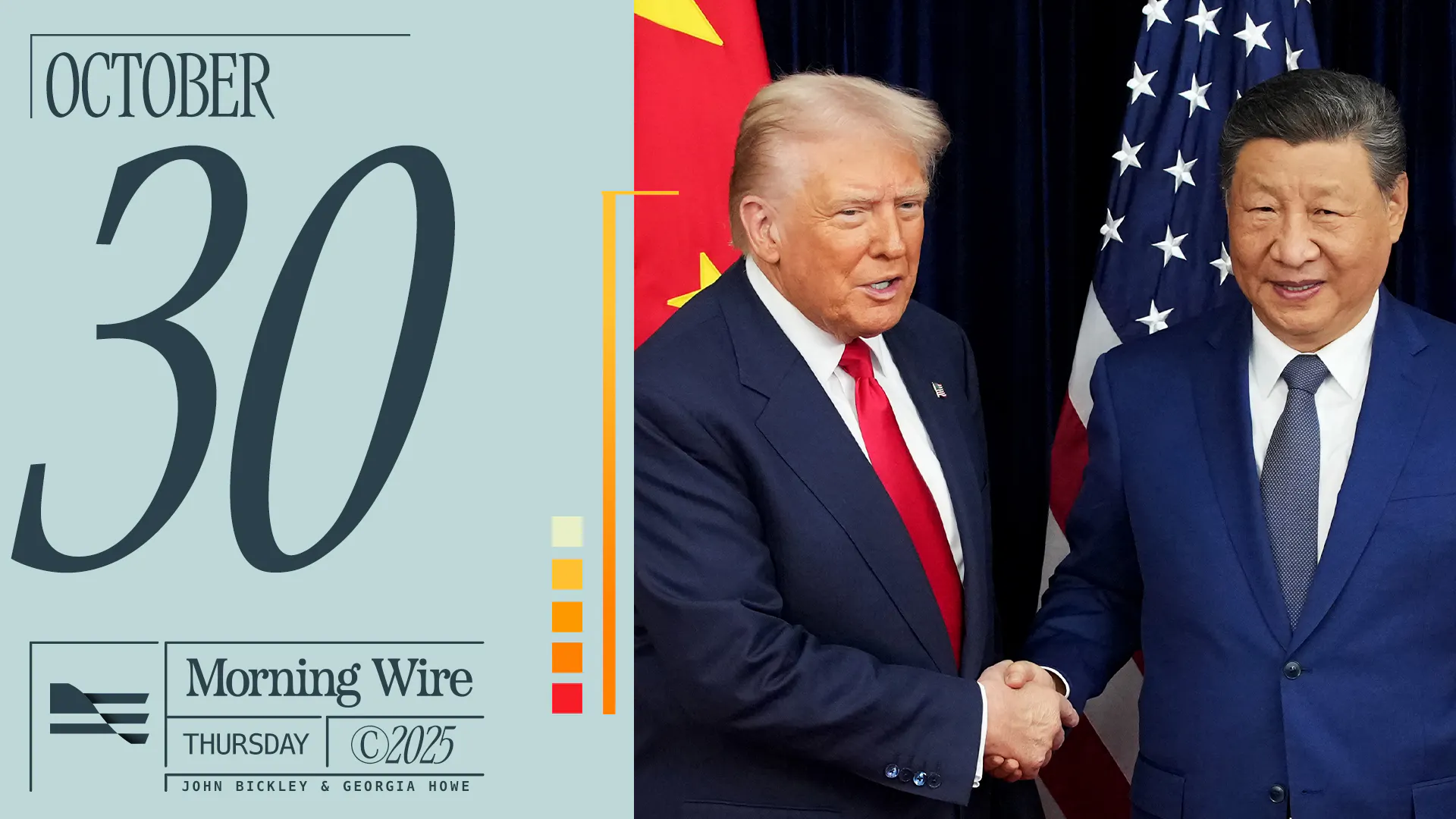 Morning Brief: Trump Meets With Xi, Biden Autopen Probe, & A Growing Euthanasia Obsession