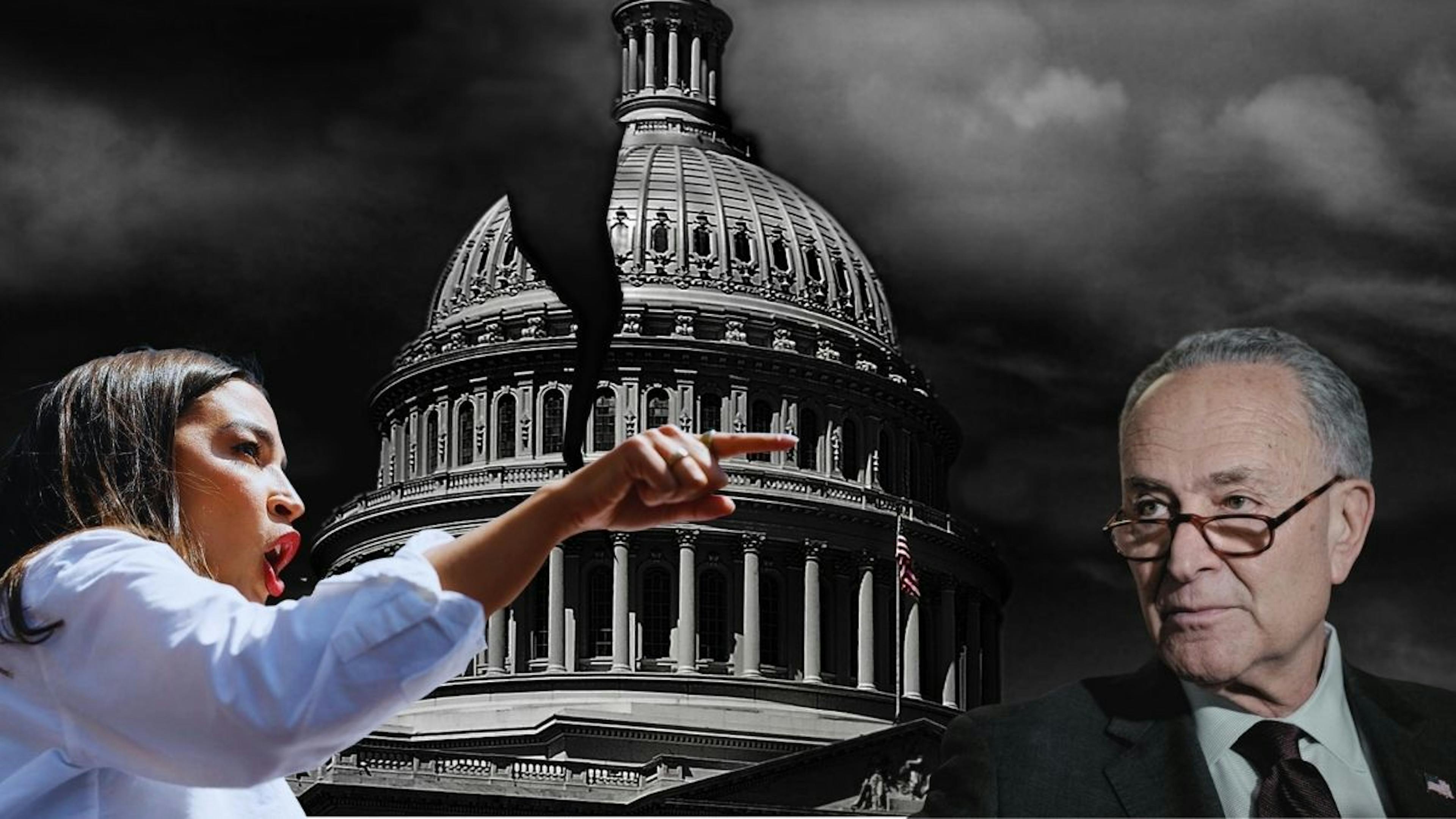 Republicans Are Calling It The ‘Schumer Shutdown.’ Why Are They Making It All About AOC?