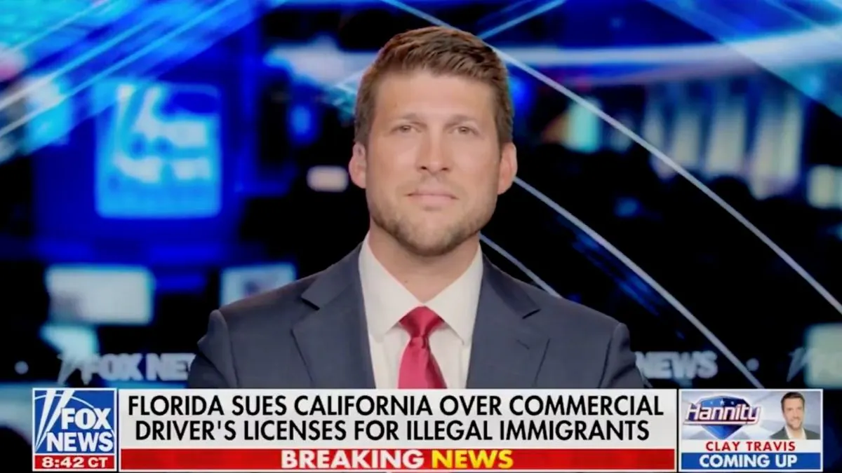 Florida Sues California Over Sanctuary Policies, Trucker Licenses For Illegal Immigrants