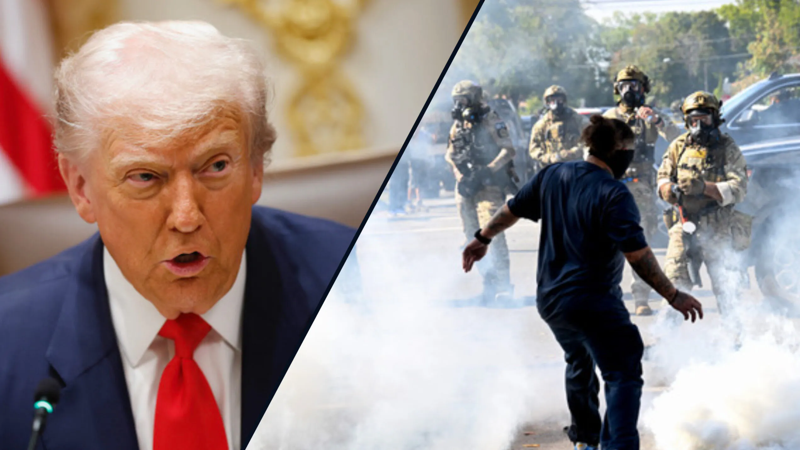 Trump Admin Asks SCOTUS To Intervene After Judicial Block Of National Guard Deployment