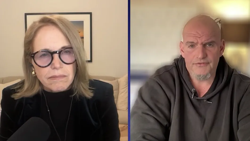Katie Couric Fails To Make John Fetterman Denounce Charlie Kirk