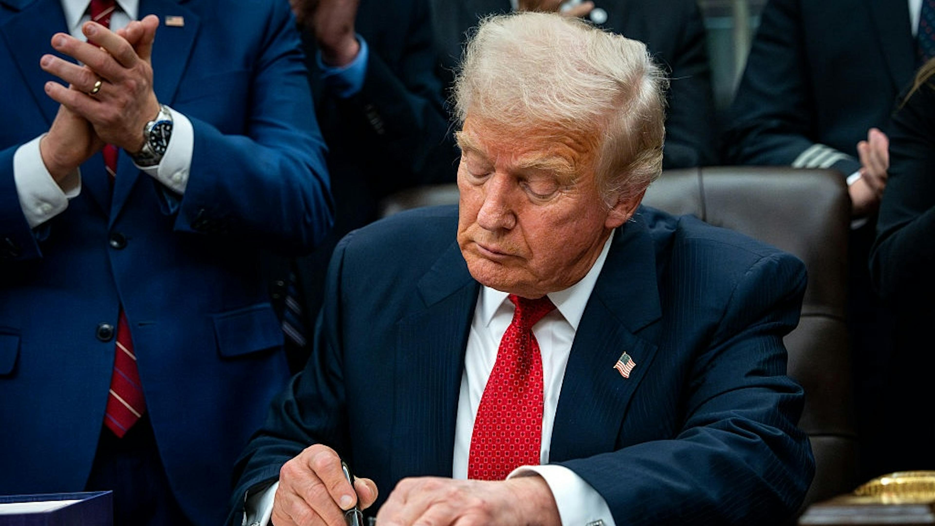 Trump Signs Bill To Release Epstein Files