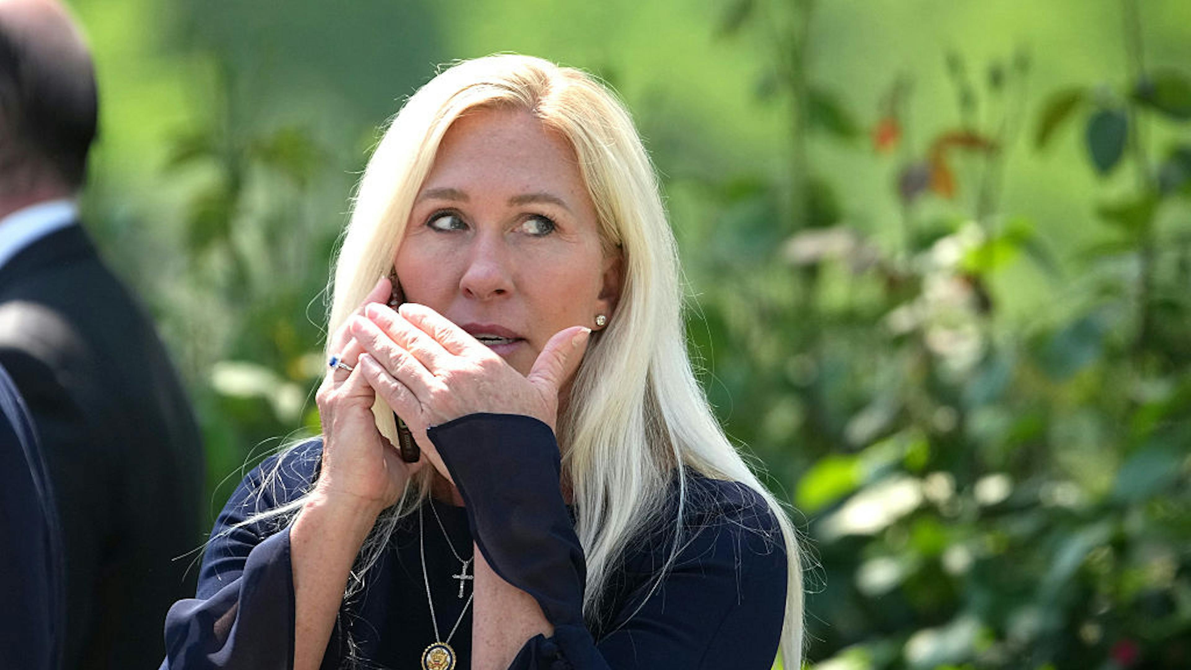 MTG Revolts Against MAGA. Trump Has Had Enough.