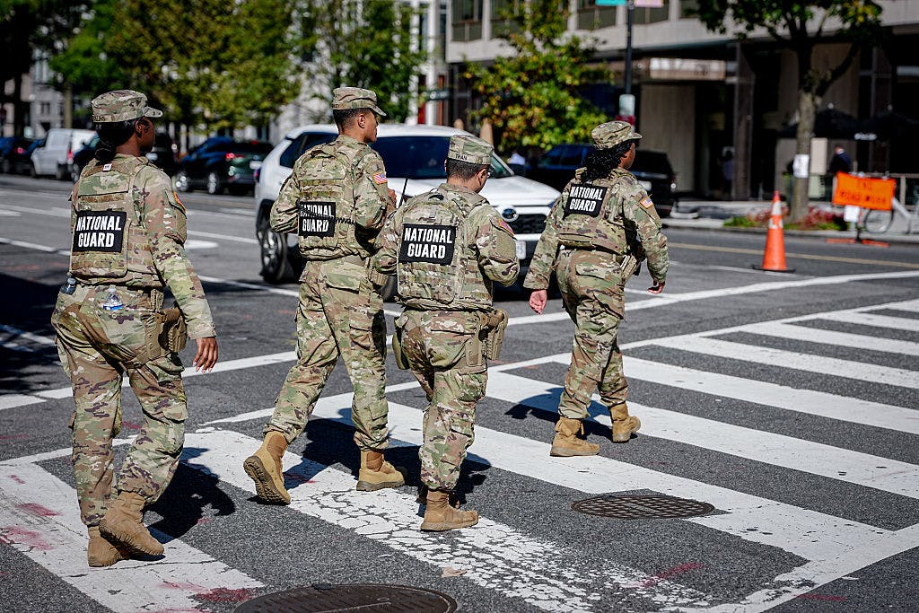 Two National Guard Troops Shot Near White House, Suspect Down