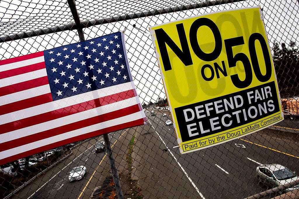 California GOP Sues Over Democrat-Drawn Congressional Map Designed To ‘Increase Power’ Of Hispanics