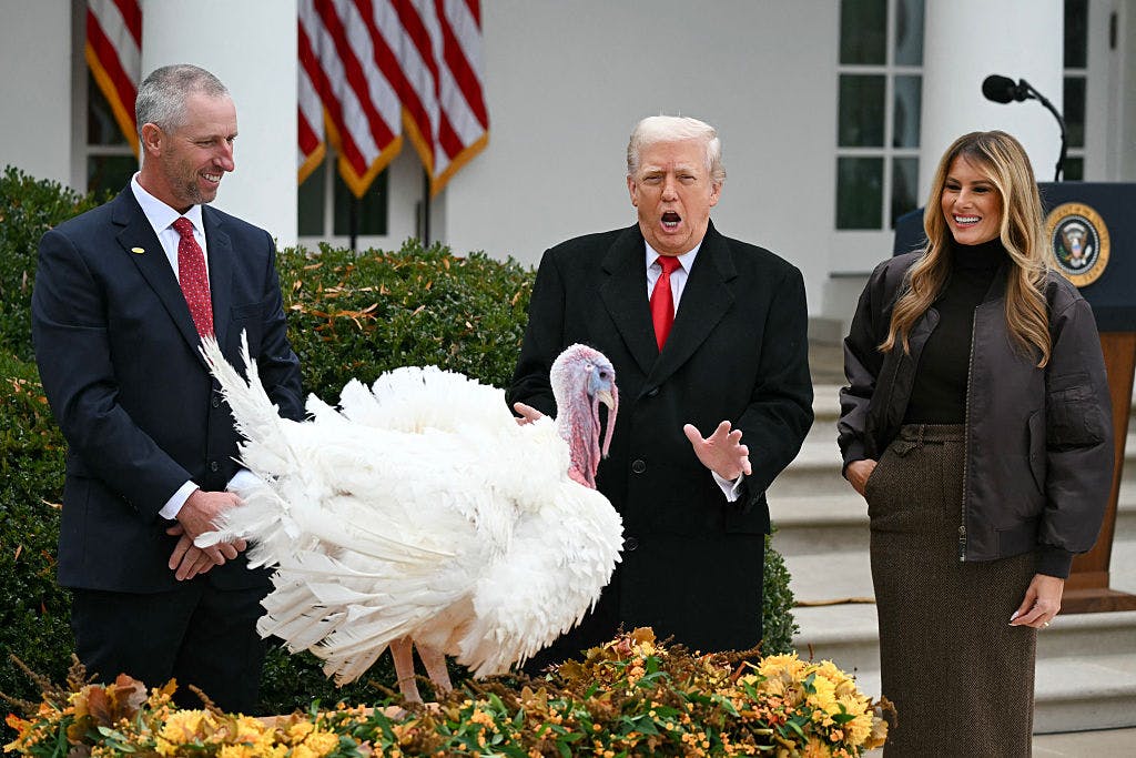 ‘Gobble, You’re Pardoned!’ Trump Touts Success, Roasts Dems In Annual Thanksgiving Tradition