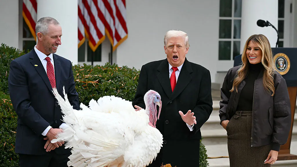 ‘Gobble, You’re Pardoned!’ Trump Touts Success, Roasts Dems In Annual Thanksgiving Tradition