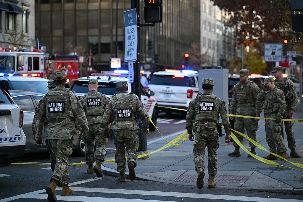 Two National Guard Troops Shot And Killed Near White House, Suspect In Custody