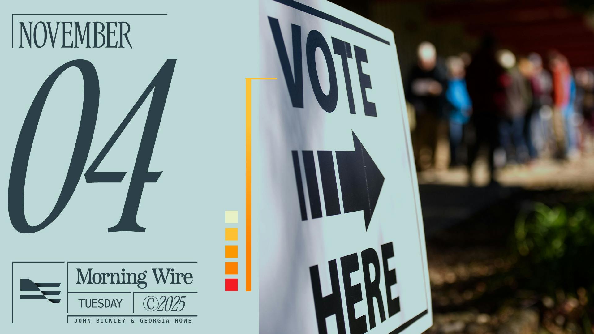 Morning Brief: Your Election Day Guide, A New Jersey Spotlight, & The Stakes In New York City