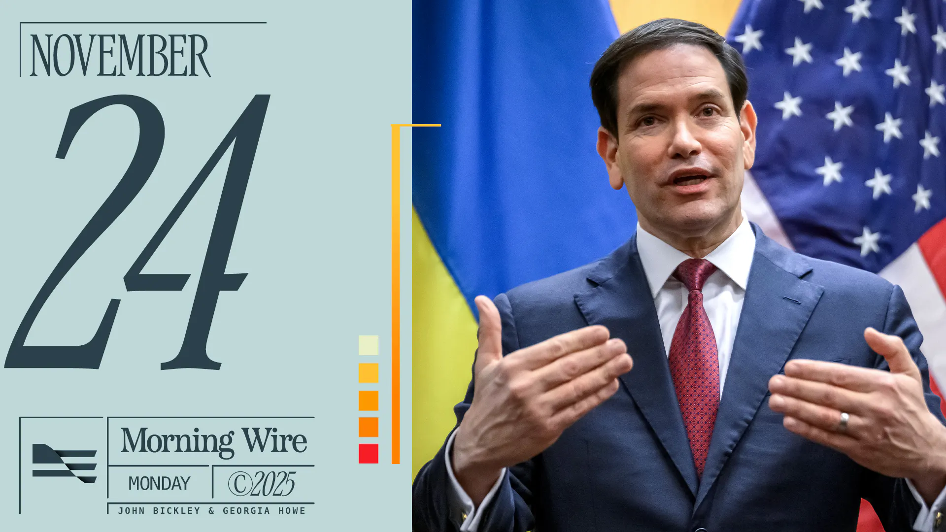 Morning Brief: Trump Eyes Ukraine Peace Deal, Tennessee’s 7th In Focus, & ‘Wicked’ Sweeps Hollywood