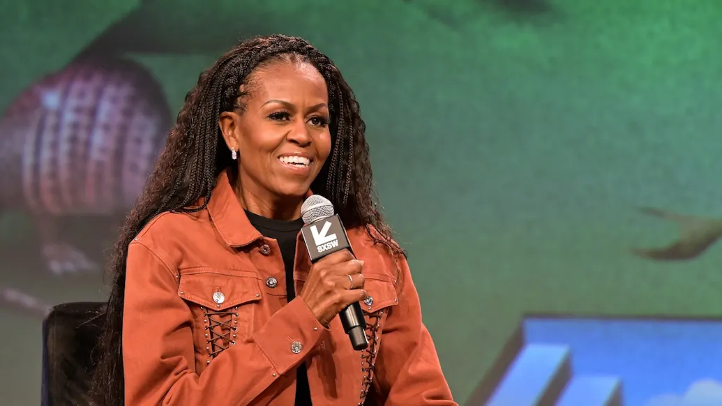 Michelle Obama Is Absolutely Convinced People Care What Her Hair Looks Like