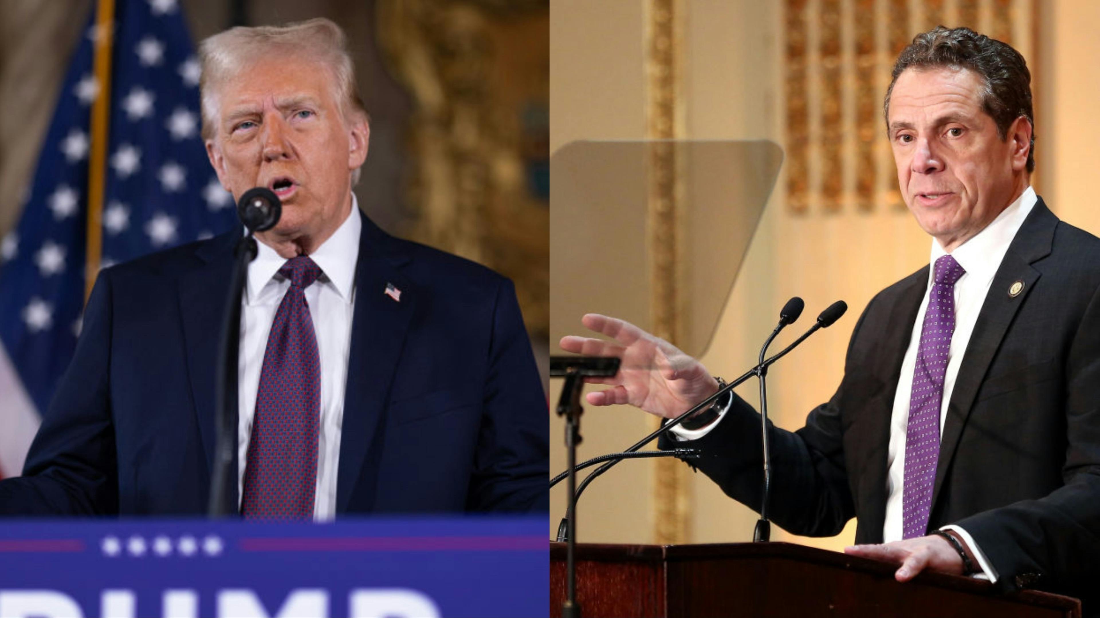 Trump Tells New Yorkers To Back Former Foe Cuomo Over ‘Communist’ Mamdani