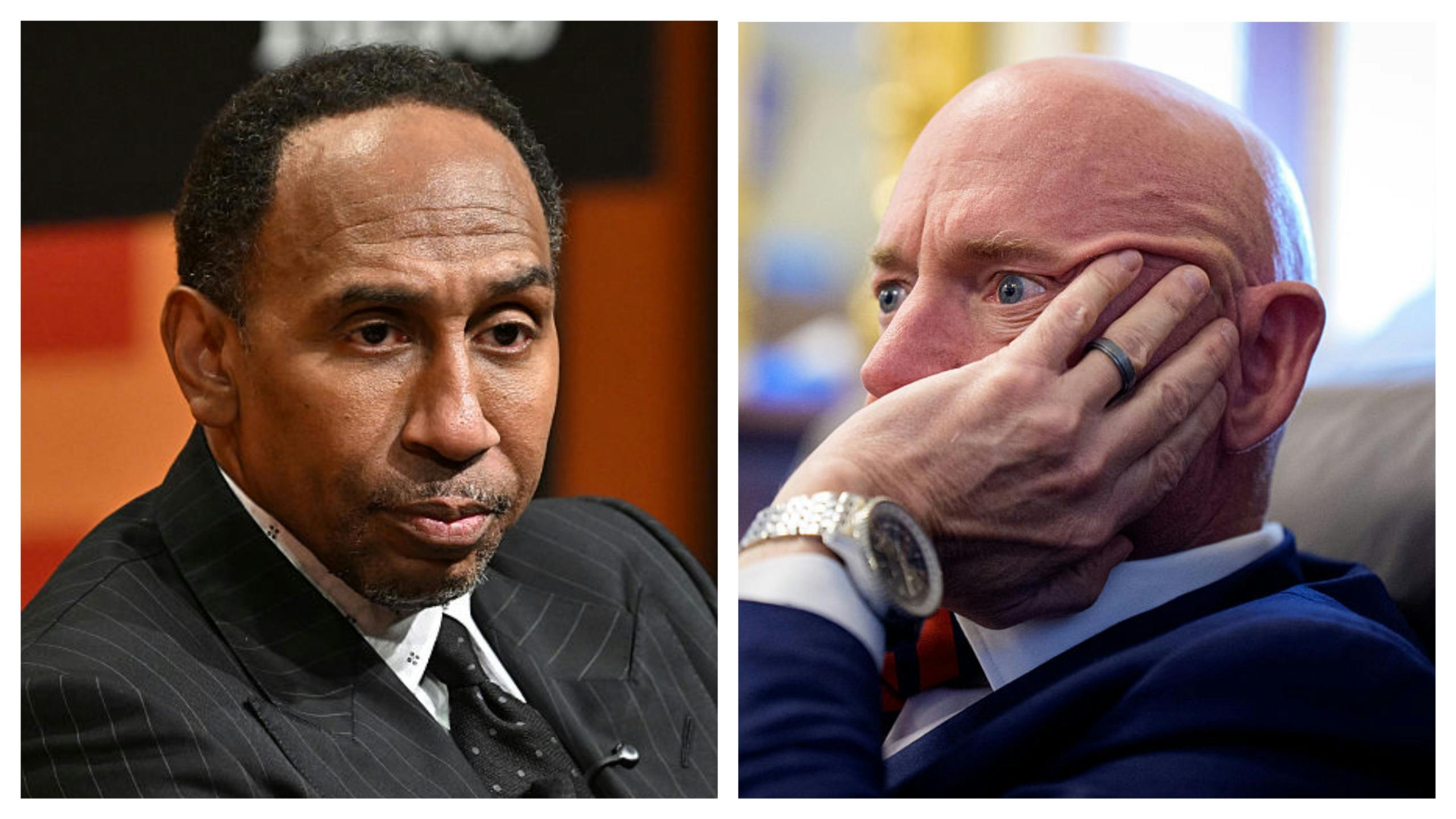Stephen A. Smith Blasts Mark Kelly For Video Urging Troops To ‘Refuse Illegal Orders’