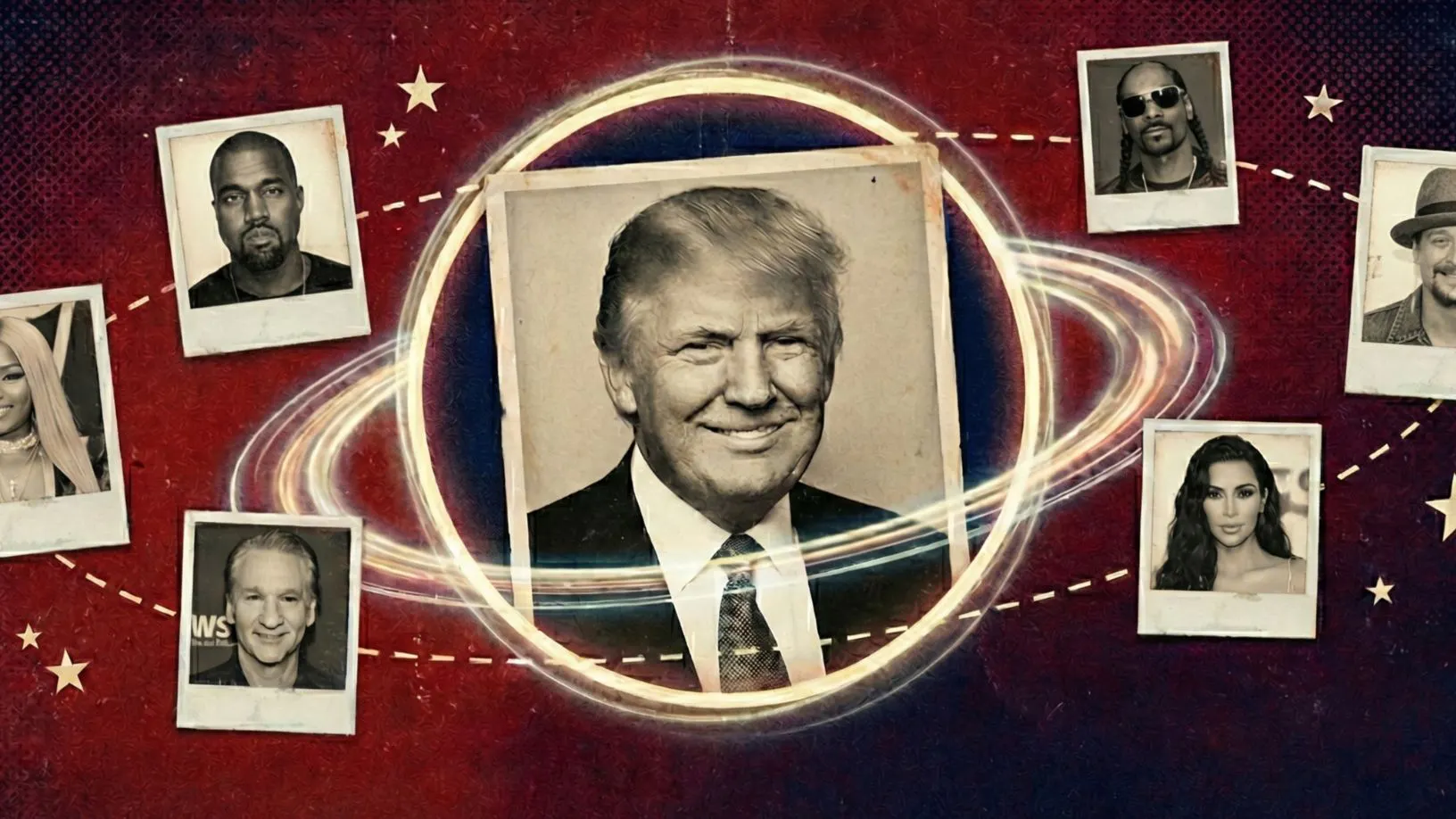 The Strange Celebrity Universe Orbiting Donald Trump