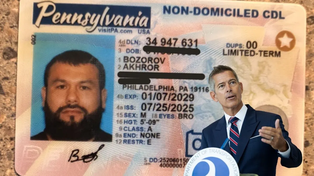 Trump Admin Threatens To Withhold $75M From Blue State That Gave Commercial Driver’s Licenses To Illegals