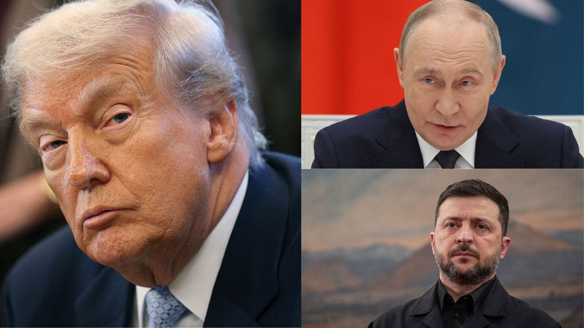 Trump Admin ‘Quietly Working’ On A Russia-Ukraine Peace Plan That Mirrors Gaza Deal