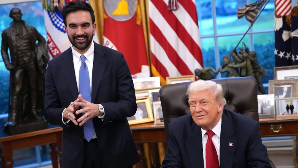 Trump Embraces Mamdani At White House, Says They Both Want To Make NYC Great Again