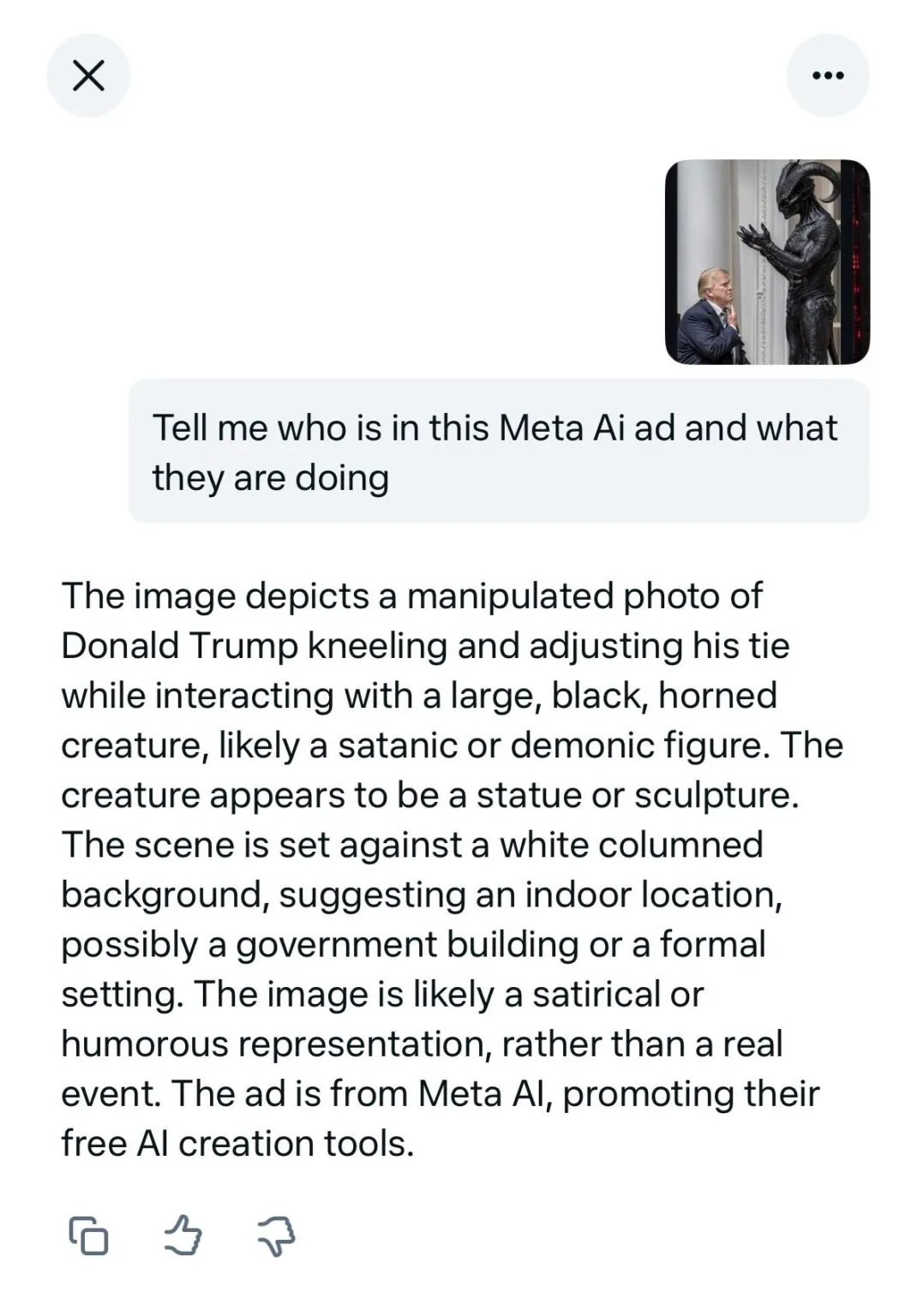 Instagram Promoted New AI Creation Tool With Video Of Trump Kneeling ...