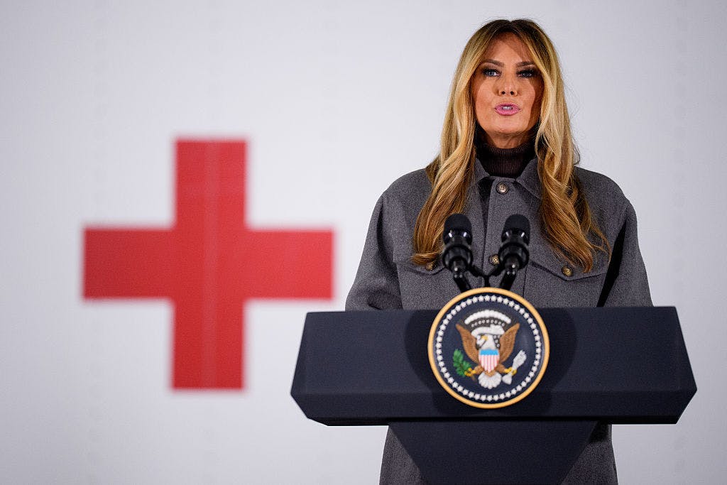 Melania Trump, Usha Vance Honor Military Families, Deployed Troops With Care Packages