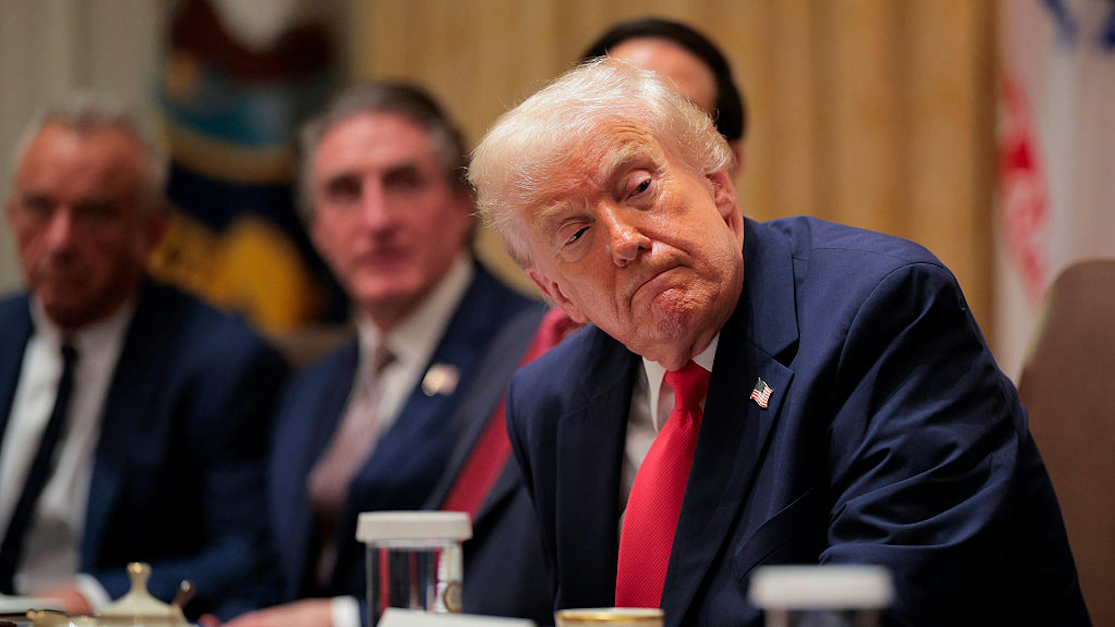 Trump Says Pentagon Will Strike Narco-Terrorists On Land During Cabinet Meeting