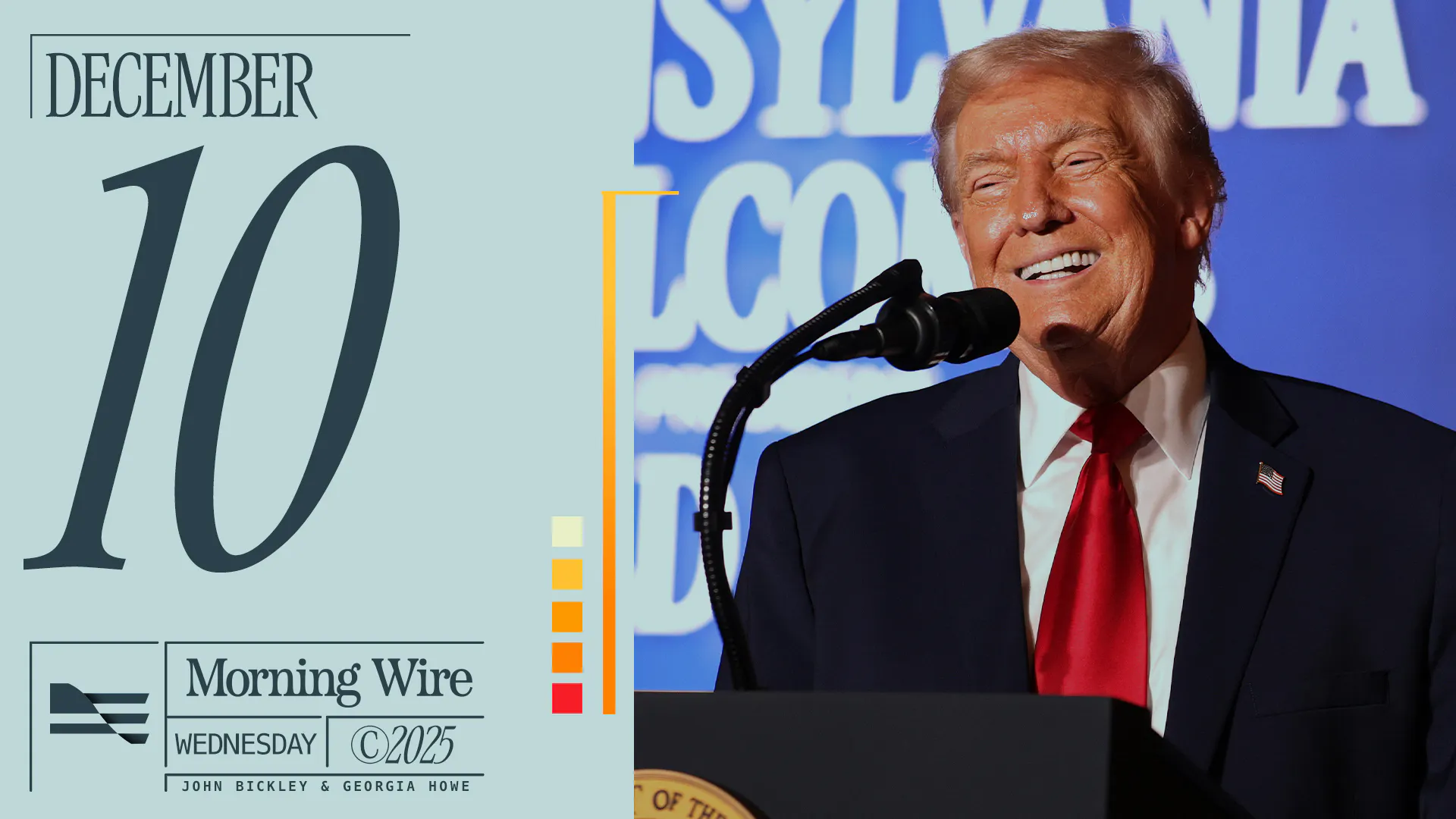 Morning Brief: Trump Touts Affordability, Lone Star Senate Showdown, & Vax Standards Revised